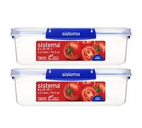 Sistema Food Storage Containers, 2.2L 2 Pack