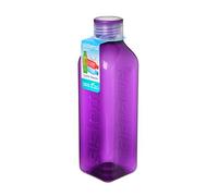 Sistema Hydrate 1L Square Drink Bottle Purple