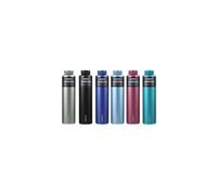 Sistema Hydrate Stainless Steel Water Bottle | 280 ml | BPA-Free | Double Wall Vacuum Insulated Metal Water Bottle | Keeps Liquid Hot & Cool | Assorted Colours