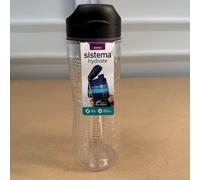 Sistema Hydrate Tritan Active Sports Water Bottle 800 ml Leakproof Black