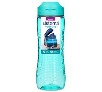 Sistema Hydrate Tritan Active Sports Water Bottle | 800 ml | Leakproof Water Bottle | BPA-Free | Assorted Colours