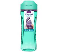 Sistema Hydrate Tritan Swift Water Bottle 600 ml Leakproof Water Bottle BPAFree Assorted Colours