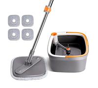 Sistema Joybos Easy Washing Square Spin Mop & Bucket with 4 Recargas