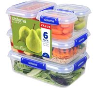Sistema Klip It Clear Rectangle Leak Proof Food Storage Container BPA Free Box