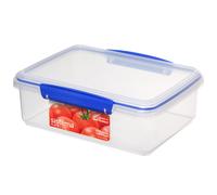 Sistema KLIP IT Food Storage Container | 2 L | Airtight & Stackable Meal Prep Container with Lid | School Lunch Box | BPA-Free | 1 Count
