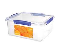 Sistema KLIP IT Food Storage Container Clear with Blue Clips 5 L