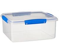 Sistema KLIP IT Food Storage Container Clear with Blue Clips 5 L