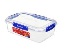Sistema Klip It Plus 2.2L Rectangle Food Storage Containers Blue/Clear -18081700