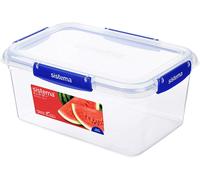 Sistema 888303 Klip It Plus Polypropylene Container, Rectangular, 0.45Lt, Drip Free