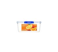 Sistema KLIP IT PLUS Food Storage Container | 5.5 L Square | Stackable & Airtight Fridge/Freezer Food Boxes with Lids | Recyclable with TerraCycle |