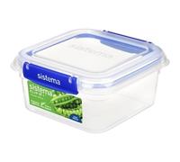 Sistema FS690 Klip It Plus Square Container Food Storage, Polypropylene, 1.15 liters