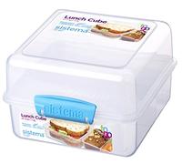 Sistema Lunch Box pp to go 3 Places 1,4, Assorted Colors, 21731ZS