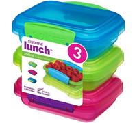 Sistema Pack of 3 Lunch Box