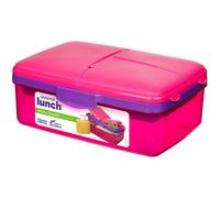 Sistema Lunch Slimline Quaddie, 1.5 L - Pink