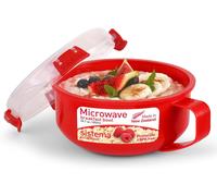 Sistema Microwave Breakfast Bowl | 850 ml | Round Container with...