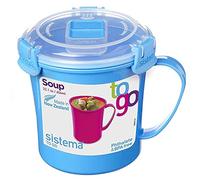 Sistema To Go Microwave Soup Mug - 656 ml, Assorted Colours