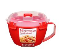 SISTEMA MICROWAVE LUNCH BOX BOWL PORRIDGE NOODLE SOUP MUG BPA Free CLIP ON LID