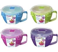 Sistema Microwave Noodle Bowl Container Lid With Steam Release Air Vent