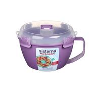 Sistema Microwave Purple Medium Soup Mug 940Ml - Bpa-Free & Eco-Friendly