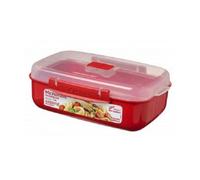 Sistema Microwave Rectangular Lunch Box 1.25L - Bpa-Free Plastic