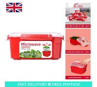 Sistema Microwave Steamer - 3.2 L with Removable Basket for Easy Cooking