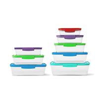 Sistema Nest It Food Storage Containers with Lids, 8-Pack
