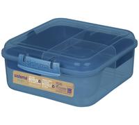 Sistema Recycled Plastic Bento Cube Lunch Box, 1.25L, Assorted