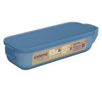 Sistema Recycled Plastic Snack Box, 445ml, Assorted