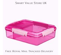 SISTEMA SNACK ATTACK DUO COMPARTMENTS 975ML PINK LUNCHBOX -FREE TRACKED DELIVERY