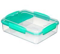 Sistema Snack Attack Duo To Go Lunch Box Sandwhich Container Fridge Freezer Safe