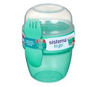 Sistema Snack Capsule To Go | with 2 Compartments & spork | 515 ml |
