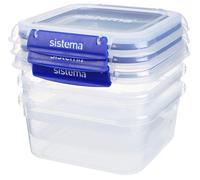 Sistema Food Storage Containers, 1.15L 3 Pack