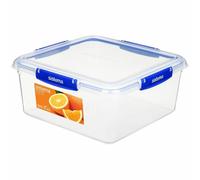 Sistema Square Klip It Plus Food Storage Container Dishwasher Safe - 5.5 Litres