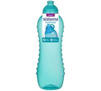 Sistema Squeeze Twist n Sip Sports Water Bottle 620 ml Leakproof Kids Water Bottle BPAFree Assorted Colours Not Selectable 1 Count