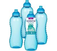Sistema Squeeze Twist 'n' Sip Sports Water Bottles | 460 ml | Leakproof Kids Wa