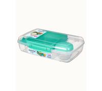 Sistema Bento Box to Go with Fruit/Yogurt Pot, 1.76 L-Assorted Colours