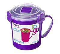 Sistema To Go Microwave Soup Mug - 656 ml, Assorted Colours