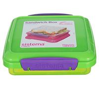Sistema To Go Sandwich Box, 450mL - Assorted Colours