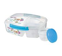 Sistema 3 Split Lunch Box with Yoghurt Pot 2L 20920