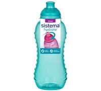 Sistema Twist 'n' Sip Squeeze Kids Water Bottle | Leakproof Water Bott