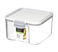 Sistema "Ultra" Rectangular Storage Can, White/Grey, 460 ml