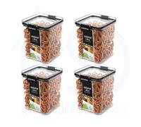 Sistema Ultra Square 920Ml (4 Pack) - Bpa-Free, Leak-Proof Food Containers For Fresh & Secure Storage