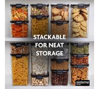 Sistema Food Container Ultra 1.9L Square – BPA-Free, Safe & Durable