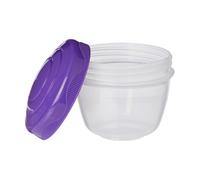 Sistema Yogurt Pots 2 X 150Ml (5.07Oz) - Bpa-Free Plastic Containers For Fresh & Convenient Snack Storage