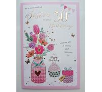sister 50th Birthday, Birthday Card