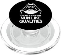 Sister Act Musical She Has Many Nun Like Qualities Theatre PopSockets PopGrip for MagSafe