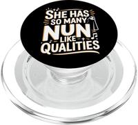 Sister Act Musical She Has Many Nun Like Qualities Theatre PopSockets PopGrip for MagSafe
