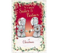 Sister and Partner Me To You Bear Teddy Christmas Card