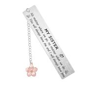 Sister Bookmark Sister Gifts from Sister Christmas Birthday Gift Long Distance Gifts No Matter Where We are No Matter What We Do You Will Always Have Me and I Will Always Have You Key Ring