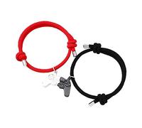 Sister Bracelet Couple Bracelet Pair Korean Version Korean Magnet Stone Bracelet Men And Women's Easy Read Watches for Men (A, One Size)